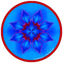 Disco armonizzante Mandala della Concentrazione