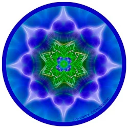 Disco armonizzante Mandala della Crescita