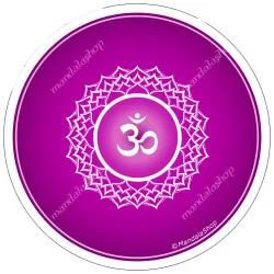 Disque harmonisant Chakra indien violet