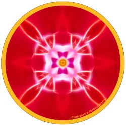Disco armonizador Mandala del Renacimiento