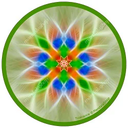 Disco armonizzante Mandala della Tolleranza