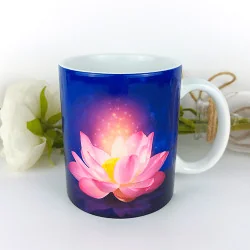 Mug Fleur de Lotus flottante