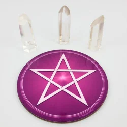 Disco armonizador Pentagrama púrpura