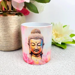 Mug Bouddha au lotus