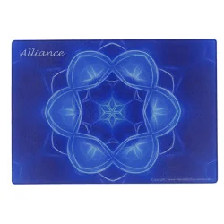 Placa energizante rectangular Mandala de la Alianza